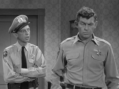 IT'S A GOOD IDEA
YOU STOPPED HIM. - The Andy Griffith Show