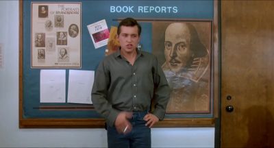 It's a good read - Three O'Clock High