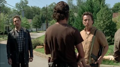 It's a good thing we're here. - The Walking Dead