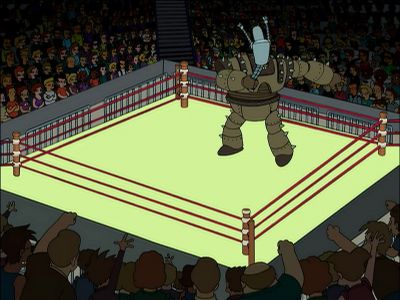 It's a good time
to bring up my new grill. - Futurama