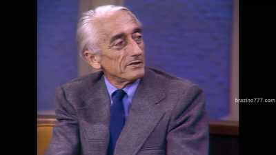 It's a great satisfaction
to find the same understanding - Becoming Cousteau