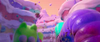 It's a gummy worm herd! - Gabby's Dollhouse: The Movie