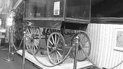 It's a hearse,
it's from the last century - The Osbournes Want to Believe
