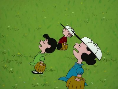 It's a high fly ball - Charlie Brown's All Stars!