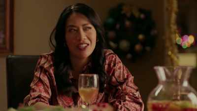 It's a huge Filipino feast
after midnight mass. - A Vineyard Christmas