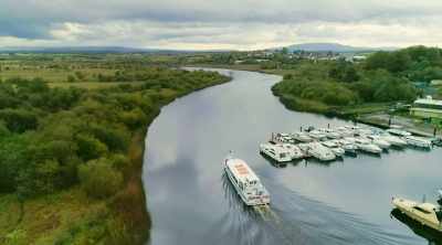 It's a key stop-off point for
visitors to Ireland's heartlands - World's Most Scenic River Journeys