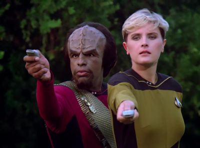It's a kind of syringe. - Star Trek: The Next Generation