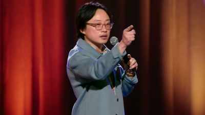 It's a Lamborghini Mercier
Largo, a very expensive car. - Jimmy O. Yang: Guess How Much?