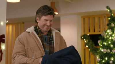 It's a little bit
lighter than navy - The Secret Gift of Christmas