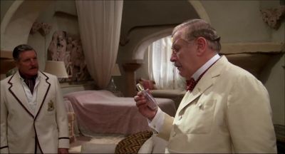 It's a little difficult to accept your condolences Poirot - Evil Under the Sun