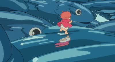 It's a little girl. - Ponyo