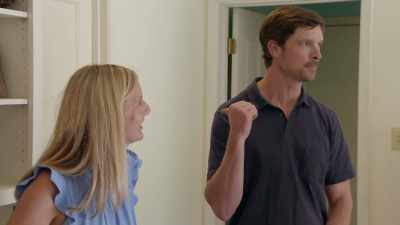 It's a little more difficult
telling our guests
to go use his bathroom. - Why the Heck Did I Buy This House?