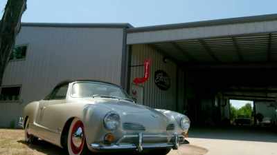 It's a little Volkswagen
Karmann Ghia. - Shorty's Dream Shop