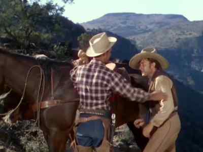 It's a long way to the Rio Grande.
You will never make it. - Branded