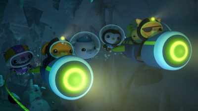 It's a lot easier to find your way
with a guide rope, isn't it? - Octonauts and the Caves of Sac Actun