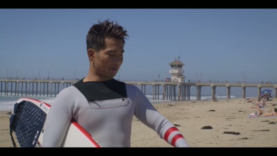 It's a lot of work because
every time I ride a wave, - Chasing Waves