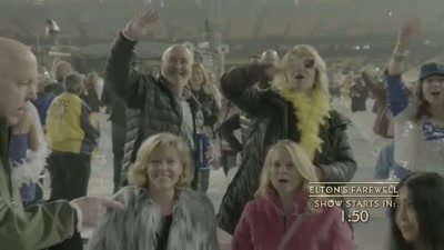 It's a lovefest between me
and them and them and me, - Elton John Live: Farewell from Dodger Stadium