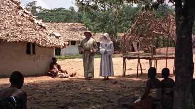 It's a makeshift, but at
least they're being cared for. - The Nun's Story