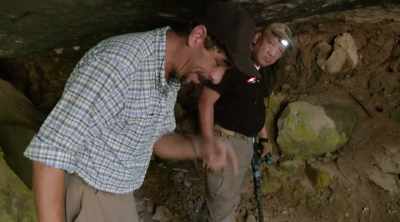 ‐ It's a marker telling us - Lost Gold of World War II