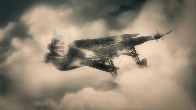 It's a mobile airstrip - Sky Captain and the World of Tomorrow