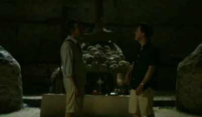 It's a myth that he whispers
all the time, sometimes - The Trip