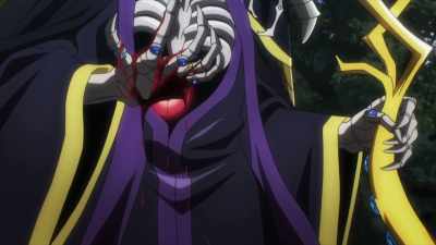 It's a necromancy-type magic
I'm familiar with - Overlord: The Undead King