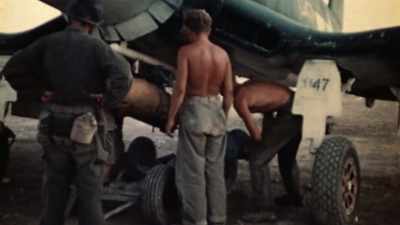 It's a new tactic getting its
first big tryout on Peleliu. - The Pacific War in Color