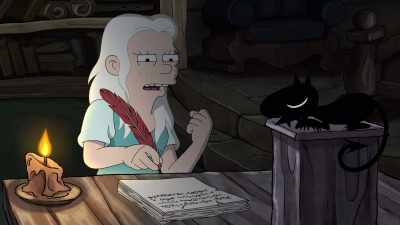 It's a part of me
and I am going to make it real. - Disenchantment