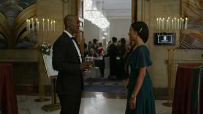 It's a patient who keeps
coughing after he eats. - The Groomsmen: First Look