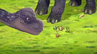 It's a quest that requires
mastering the four elements. - Gigantosaurus