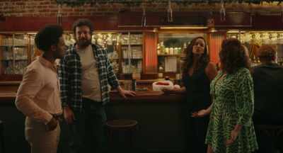 -It's a race.
One lap around the bar - Bar Fight