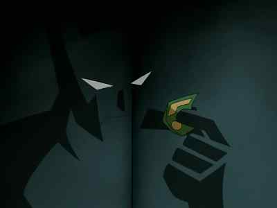 It's a radio transmitter.
It was under the gorilla's skin. - Batman Beyond