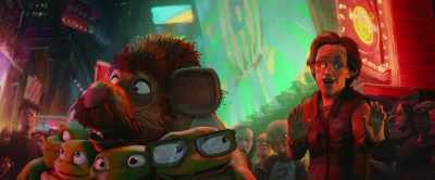 - It's a rat man!
- It's not a rat man - Teenage Mutant Ninja Turtles: Mutant Mayhem