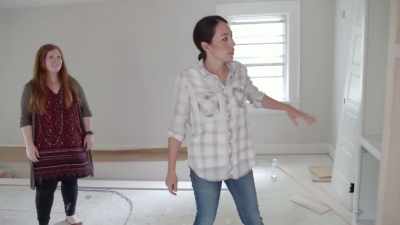 It's a really pretty wood piece - Fixer Upper: Behind the Design