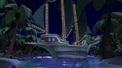 ♪ It's a rockin'
pirate shindig! ♪ - Top Wing