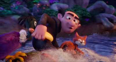 It's a scene that could've been
so busy and overproduced, - Smurfs: The Lost Village