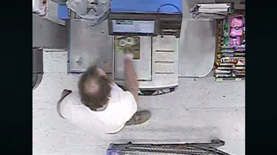 It's a self-checkout which allows us
to see the items purchased - Killers: Caught on Camera