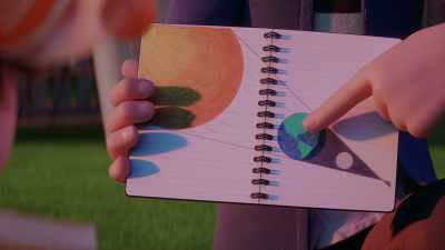 It's when a shadow from the Earth crosses over the moon. - Stillwater