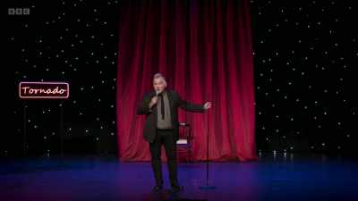 It's a shame because
I'm filming this for the BBC - Stewart Lee: Tornado