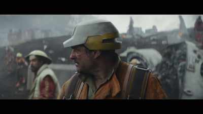 It's a signal. Let's go!
Come on. Let's move. - Star Wars: Andor