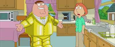 It's a solid gold tuxedo, Lois.
I had to fight three rappers - Capital in the Twenty First Century