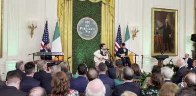 It's a song called "This Town," - Quintessentially Irish
