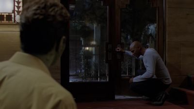 IT'S A SPARROW.
IT SLAMMED RIGHT INTO THE GLASS. - Angel