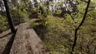It's a tunnel leading from - Secret Nazi Ruins