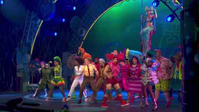 - ♪ It's a typical
- ♪ Incredible - The SpongeBob Musical: Live on Stage!