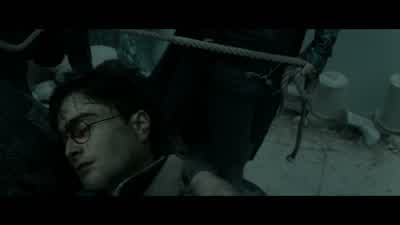 It's a very biblical image, carrying Harry across the bridge. - Harry Potter 20th Anniversary: Return to Hogwarts