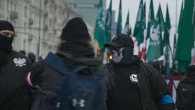 It's a very intolerant
demonstration. - Undercover: Exposing the Far Right