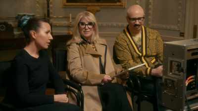 It's a very modern placement,
you know, it's on the diagonal. - Glow Up: Britain's Next Make-Up Star