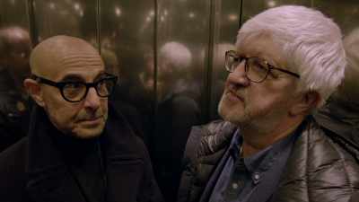 - It's a very...
- Up. Just up. - Stanley Tucci: Searching for Italy