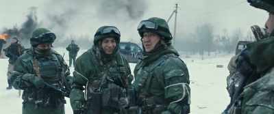 - It's a village nearby.
- Very close. - Donbass
